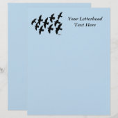 Flying Flight Pigeons (Front/Back)