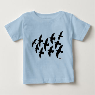 Flying Flight Pigeons Baby T-Shirt