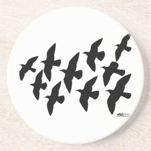 Flying Flight Pigeons Coaster