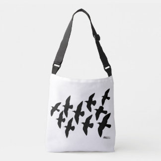 Flying Flight Pigeons Crossbody Bag