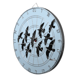 Flying Flight Pigeons Dart Board
