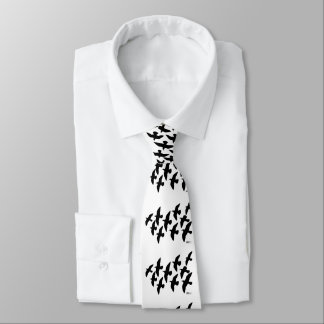 Flying Flight Pigeons Neck Tie