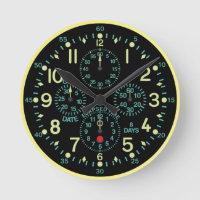"Flying Fortress" Aircraft Clock