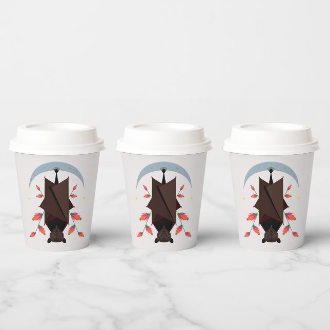 Flying Fox 8oz. Paper Cups (Multi)
