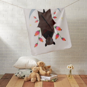Flying Fox Baby Blanket