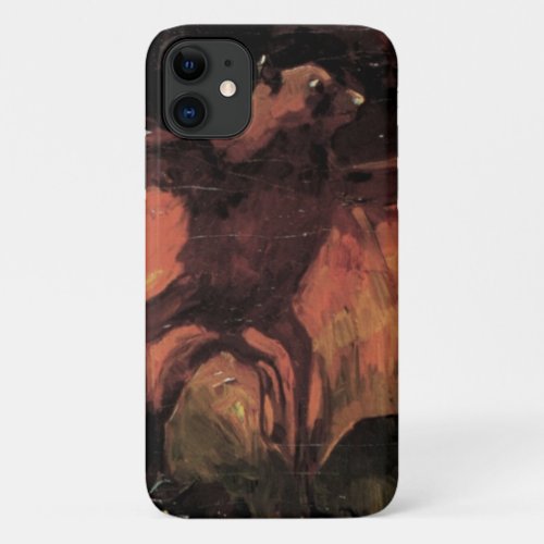 Flying Fox Bat by Vincent van Gogh iPhone 11 Case