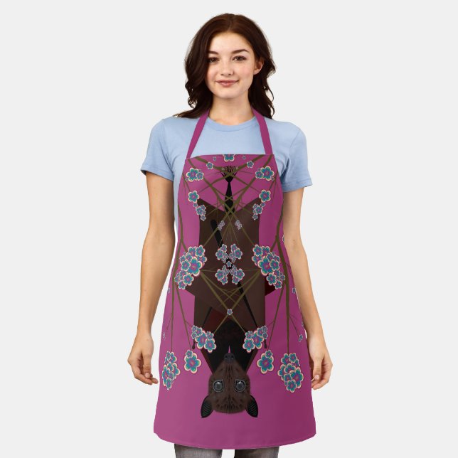 Flying Fox Boysenberry Medium Apron (Worn)