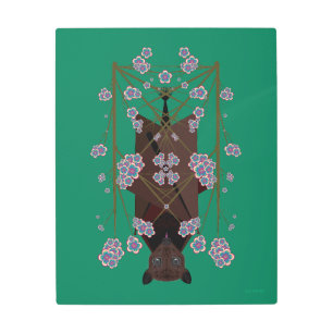 Flying Fox Jade 16x20 Metal Print