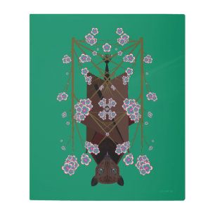 Flying Fox Jade 20x24 Metal Print