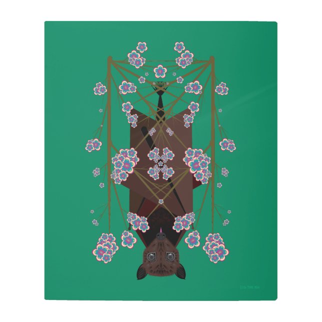 Flying Fox Jade 20x24 Metal Print (Front)