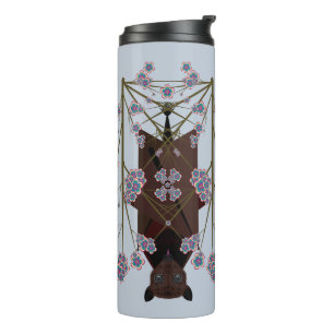 Flying Fox Sky Blue Thermal Travel Tumbler