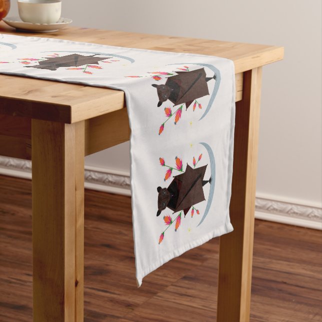 Flying Fox Table Runner (In Situ)