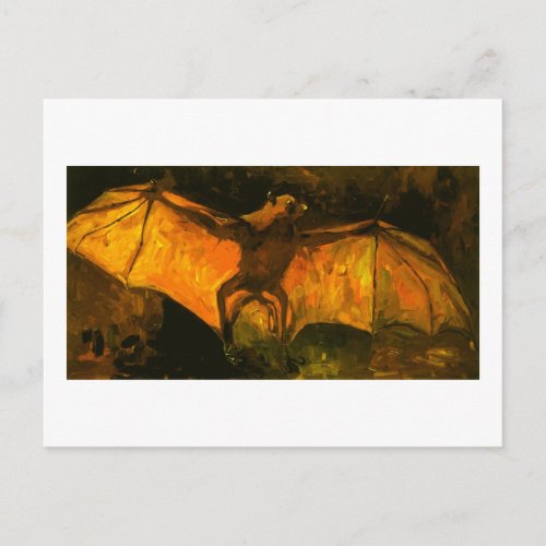 Flying Fox Van Gogh Fine Art Painting Postcard