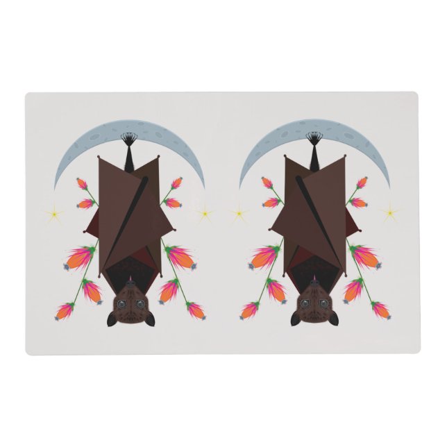 Flying Fox Wipeable Placemat (Front)