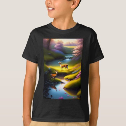 Flying Free with Forest Friend T_Shirt
