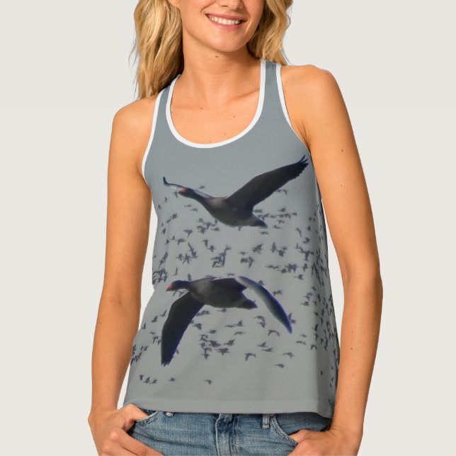 Flying Geese All over printed Tank Top (Front)