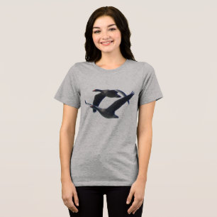 Flying Geese Bella Canvas T-Shirt Tri-Blend Shirt