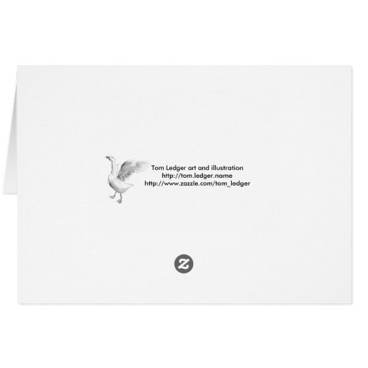 Flying geese drawing (Back Horizontal)