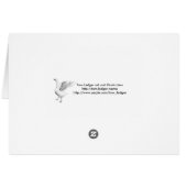 Flying geese drawing cards (Back Horizontal)