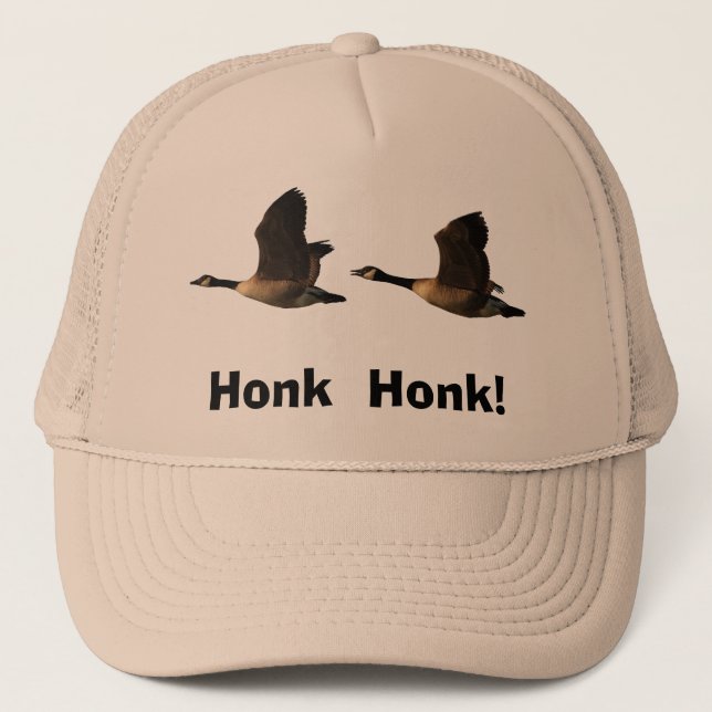 Flying Geese Honk Honk hat (Front)
