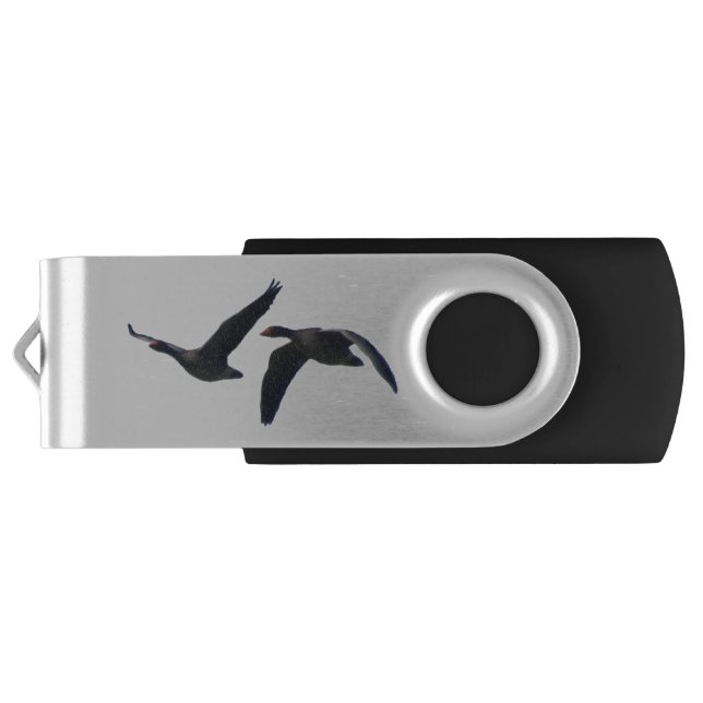 Flying Geese USB stick Flash Drive (Back)