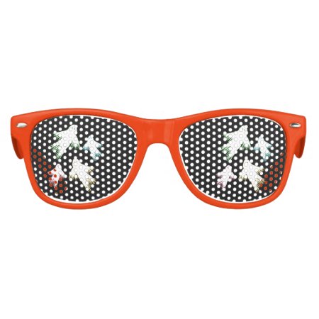 Flying Ghosts Halloween Party Kids Sunglasses