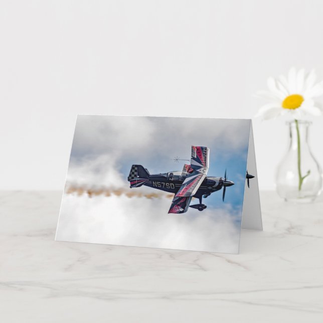 Flying Girl Birthday Card (Small Plant)