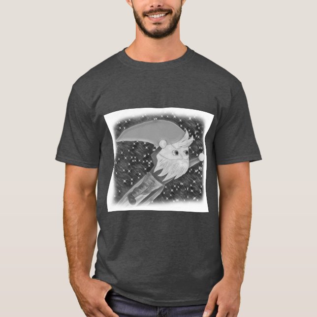 Flying Gnome Shirt, Dark Colors T-Shirt (Front)