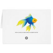 Flying Goldfish Cards (Back Horizontal)