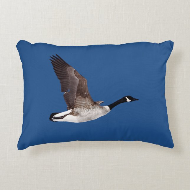 Flying Goose Accent Pillow (Front)