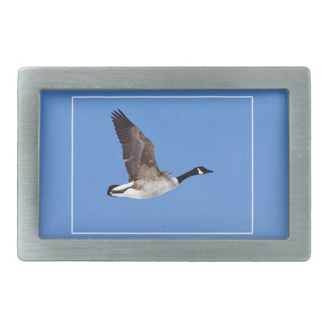 Flying Goose Belt Buckle (Front)