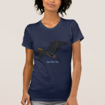 Flying Great Blue Heron Wildlife T-shirt at Zazzle