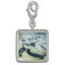 Flying Green Sea Turtle | Keychain
