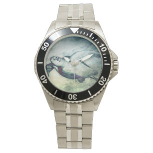 Flying Green Sea Turtle Watch