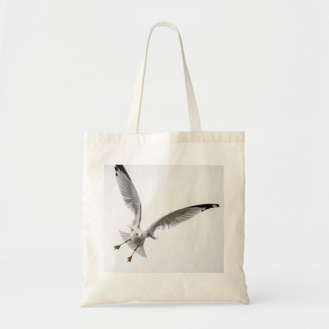Flying Gull Tote Bag (Front)