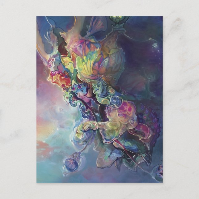 Flying Hat~~~ Postcard (Front)