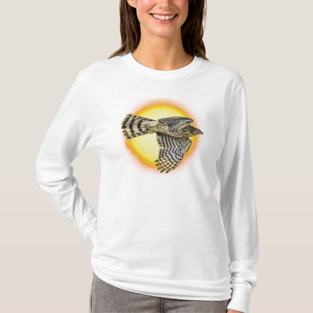 Flying Hawk Fire T-Shirt (Front)