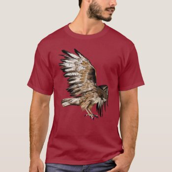 Flying Hawk Shirt by Lotacats at Zazzle