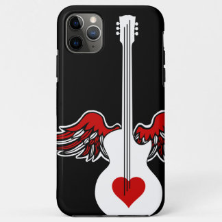 Flying Heart Guitar iPhone 11 Pro Max Case