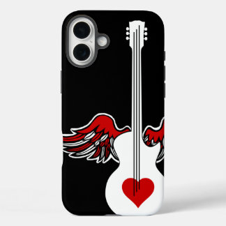 Flying Heart Guitar Case-Mate iPhone Case