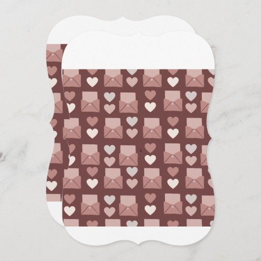 flying hearts, love envelopes (Front/Back)