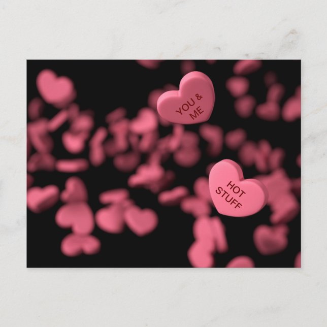 Flying Hearts Postcard (Front)