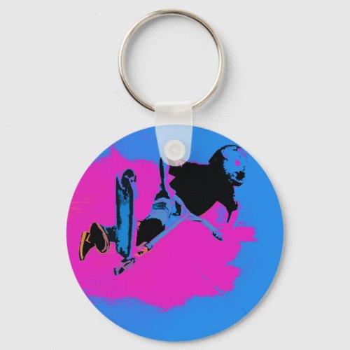 Flying High Air Stunt Scooter   Keychain