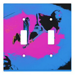 Flying High Air Stunt Scooter Light Switch Cover