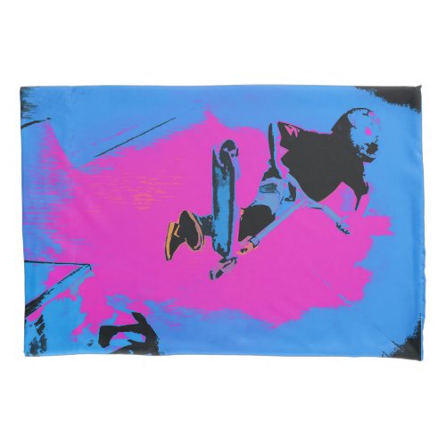 Flying High Air Stunt Scooter  Pillow Case