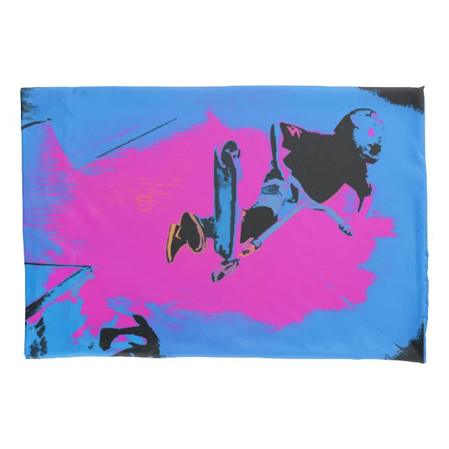 Flying High Air Stunt Scooter  Pillow Case (Front)