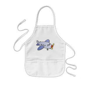 Flying High Airplane Kids' Apron