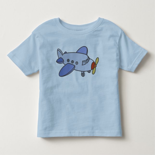 Flying High Airplane Toddler T-shirt (Front)