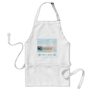 Flying High at Low Tide Adult Apron
