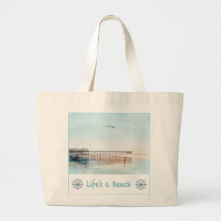 Flying High at Low Tide Tote Bag